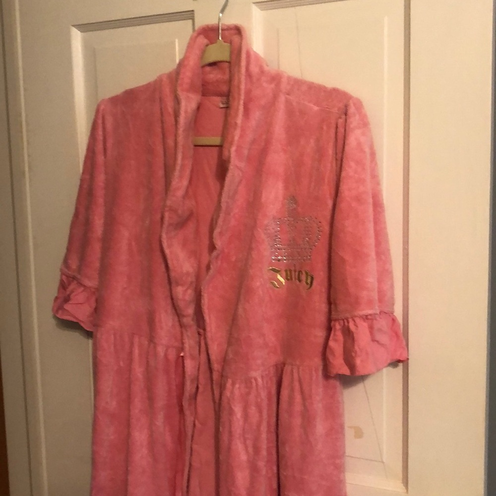 Juicy couture pink robe